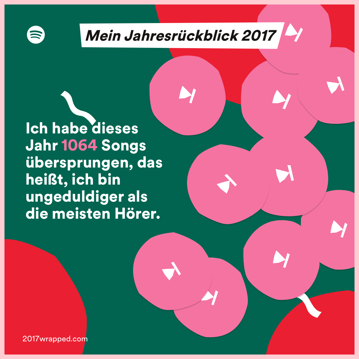 spotify jahresrückblick musik peachymoments 2017 übersicht
